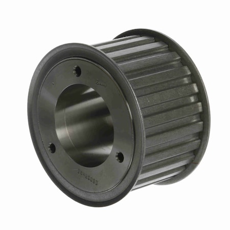 Browning Steel Bushed Bore Gearbelt Pulley, 24H200SD 24H200SD